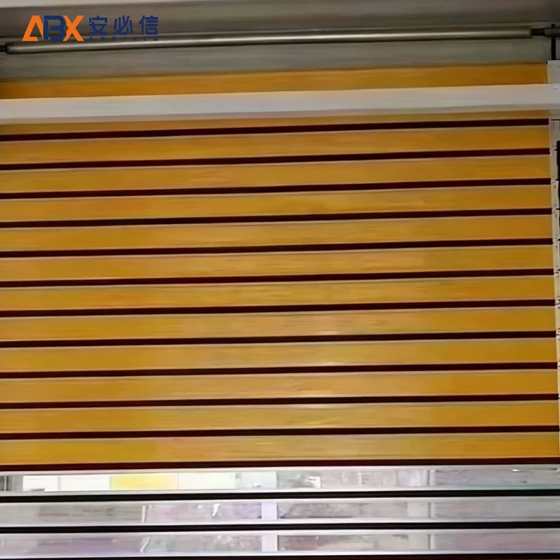 白山螺旋式快速门